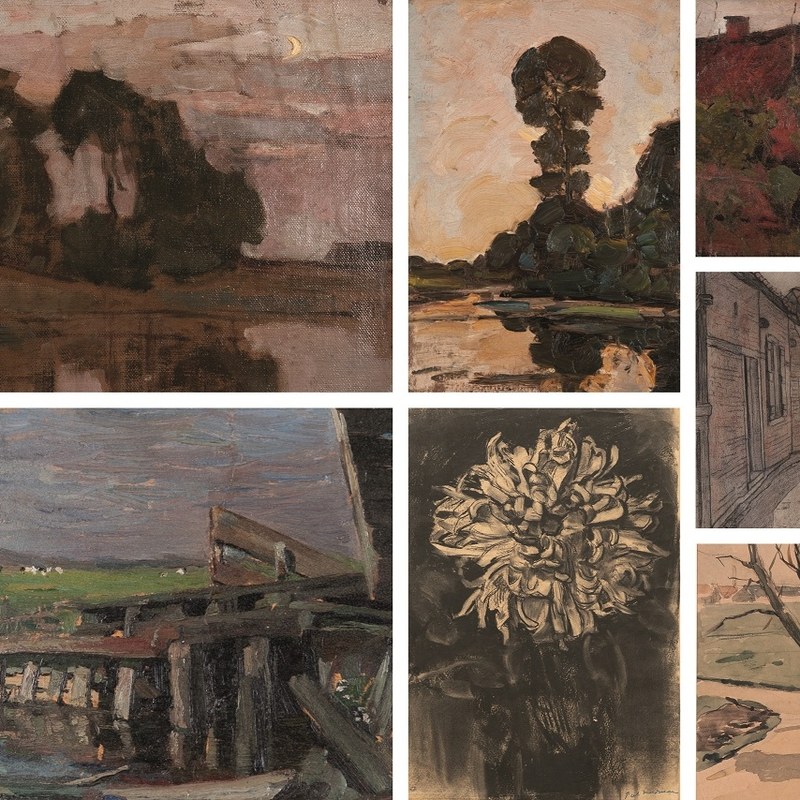 New acquisitions: nine Mondrians (1099-1908)