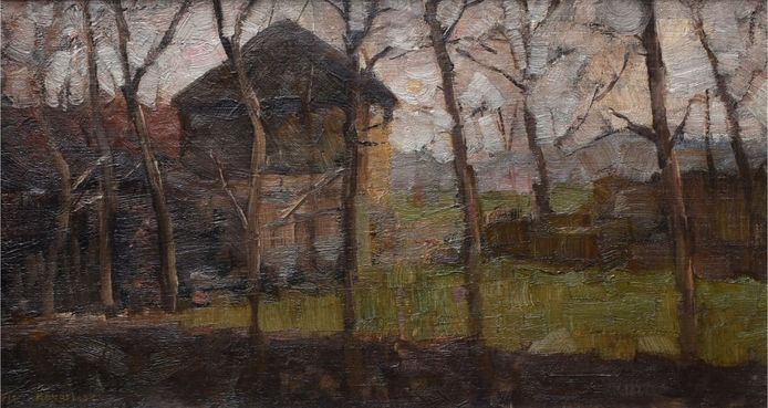 Piet Mondriaan, Op de Ringdijk, 1902, Collecie Esser