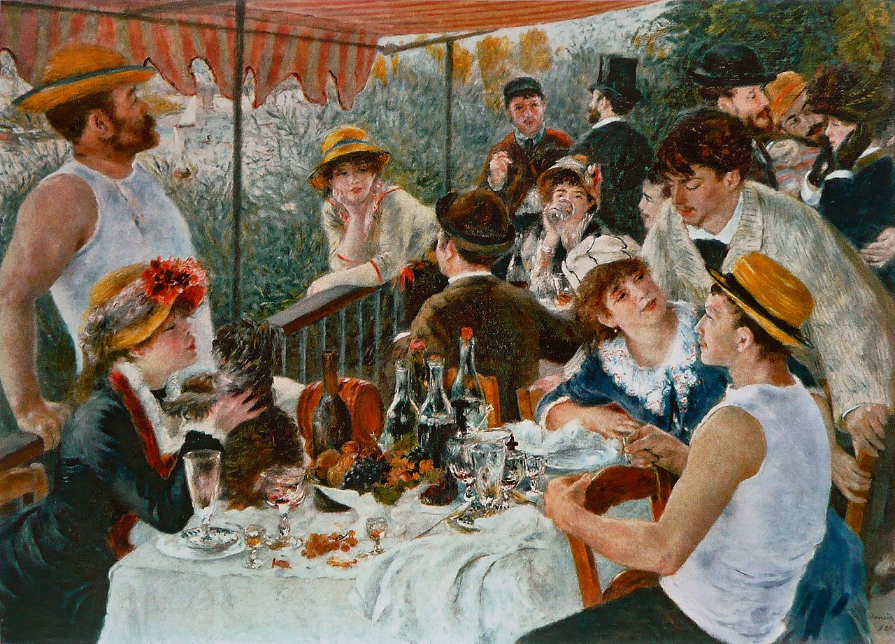 Le déjeuner des canotiers van Pierre-Auguste Renoir