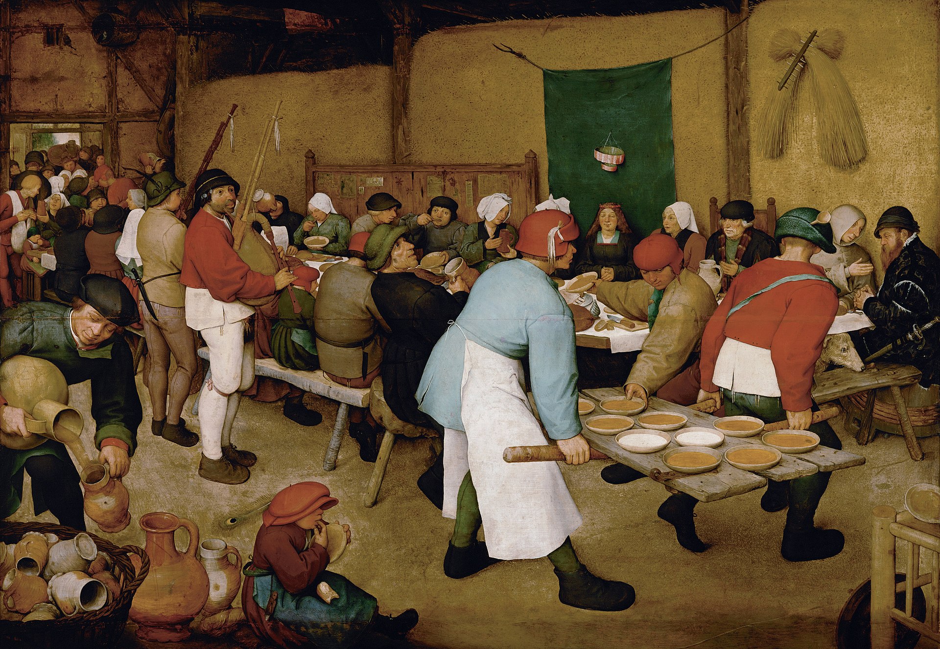 Pieter Bruegel de oude, Boerenbruiloft